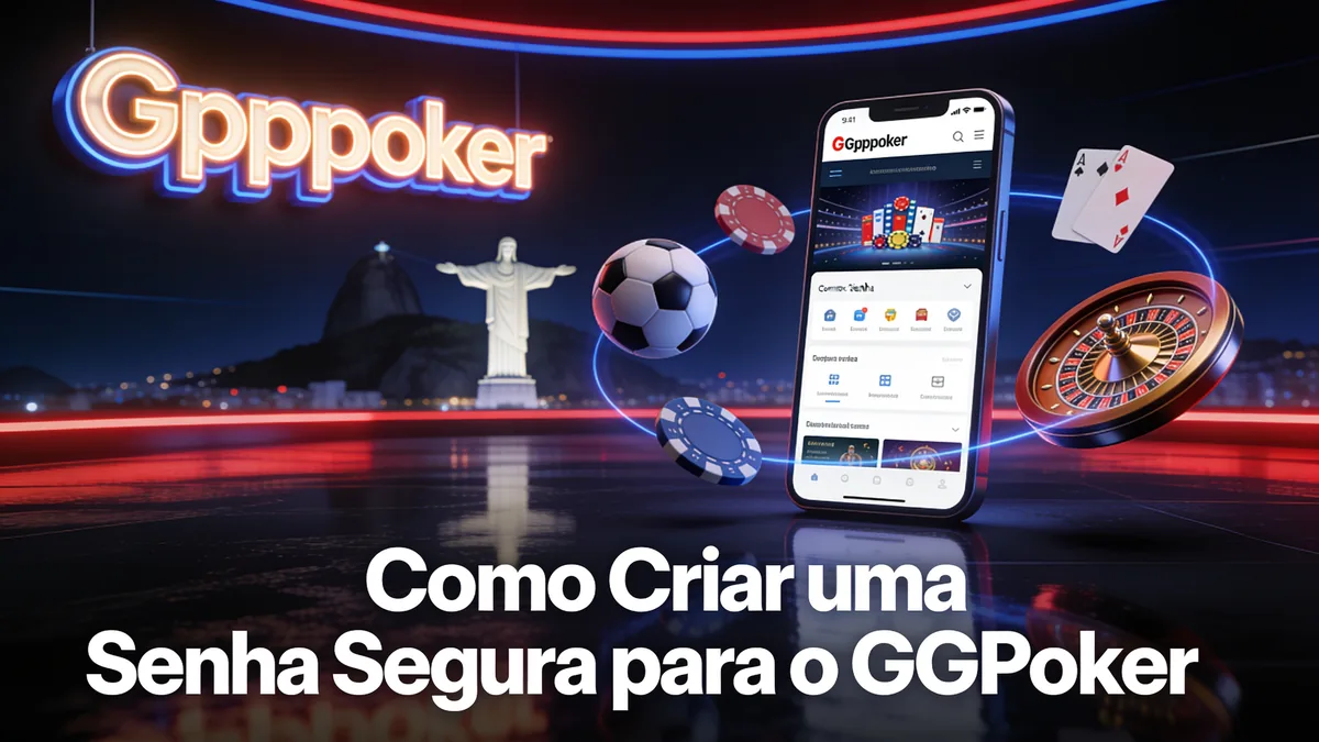 Como Criar uma Senha Segura para o GGPoker — ggpoker no Brasil